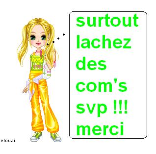 surtout lacher des com