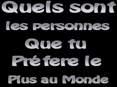 la quels personne
